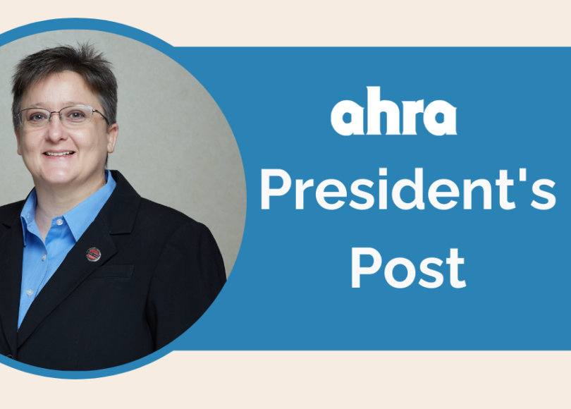 AHRA President's Post